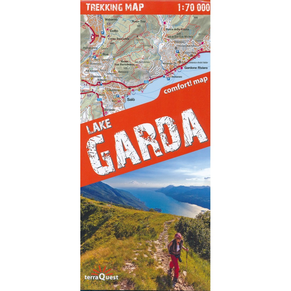 Gardasjön Trekking Map